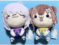 ホロライブ もちぷこBIGぬいぐるみ 戌神ころね 猫又おかゆ - メルカリ