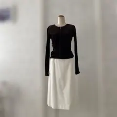 Ballseyのホワイトロングスカート