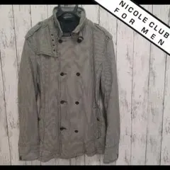 ニコルクラブフォーメン NICOLE CLUB FOR MEN 千鳥柄ジャケット