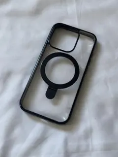 ⭐️ iPhone 15 Pro 用 ケース スタンド機能付きブルー