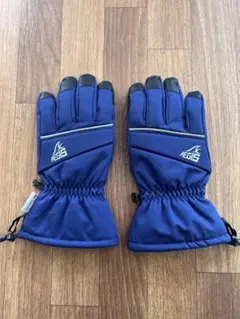 ワークマン　AEGIS バイク　スキーグローブ　メンズサイズＬ　ネイビー　ブルー