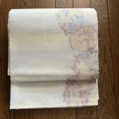 袋帯 洒落帯 花文様 夏帯