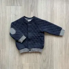 PETIT BATEAU プチバトー キルティングカーディガン　74cm