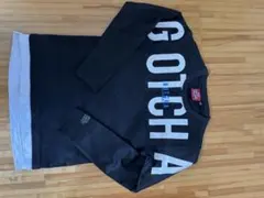 GOTCHA キッズ ロゴ入り長袖Tシャツ