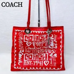 COACH ポピー トートバッグ 2026年最新】コーチ ポピー トートの人気アイテム - メルカリ