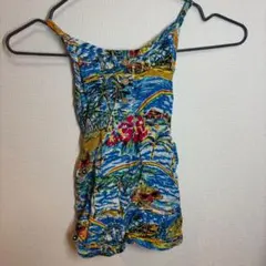 【ヒステリックミニ 100cm】ハワイアンスタイル ワンピース