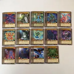 プレイ用】遊戯王 ゴールドレア 7枚セット - メルカリ