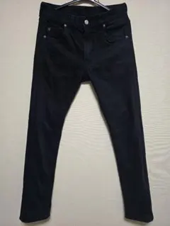 美品 wjk ロングニットデニムパンツ ワンウォッシュブラック S - メルカリ