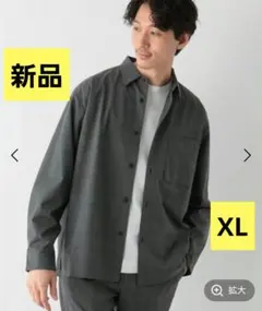 GLOBAL WORK アーバンシャツ グレー チェック