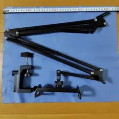 スマホ用 モニターアーム スタンド 블랙