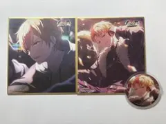 東雲彰人　色紙、グリッター缶バッジセット