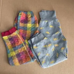 キルトパジャマ　ズボン2着セット　120cm ベルメゾン　FOインターナショナル