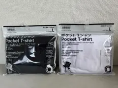 野村訓市TRIPSTER ファミリーマート ポケットTシャツ　L 白黒2枚セットのサムネイル