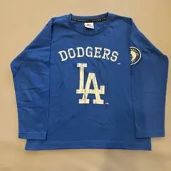 MLB LAロゴ刺繍 長袖カットソー 140 - メルカリ