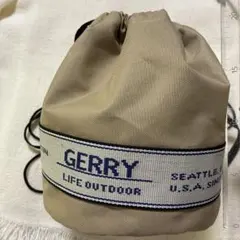 美品　GERRY ドローストリングショルダーバッグ ベージュ　値下げ不可のサムネイル