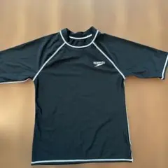 Speedo ラッシュガード 半袖 ブラック