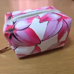 rienda 花柄 ポーチ ピンクのサムネイル