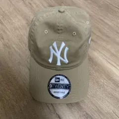 New Era 9TWENTY ベージュキャップ