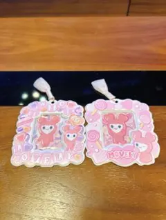 TWICE LOVELYS　カードホルダー 　MOVELYモモ2種セット