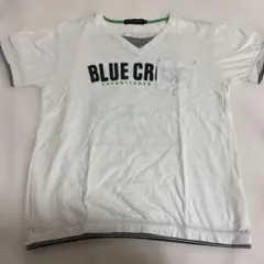 BLUE CROSS VネックTシャツMサイズ　平成　平成ギャル　お兄系のサムネイル