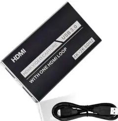 キャプチャーボード 4K USB3.0 HDMI ビデオ ゲーム フルHD