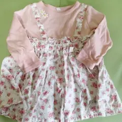 T*N様 【美品】西松屋　小花柄ワンピース 80サイズ