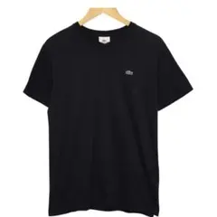 LACOSTE ラコステ　半袖Tシャツ　刺繍ワッペンワニロゴ　ブラック　3のサムネイル