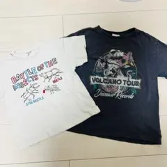 【まとめ売り】BREEZE 110cm Tシャツ 2枚セット　恐竜　昆虫のサムネイル