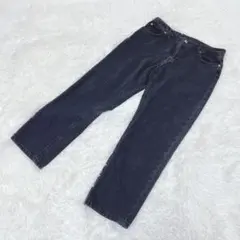 【美品】ZARA ザラ マムフィットデニム ブラック 36 (S~M相当)のサムネイル