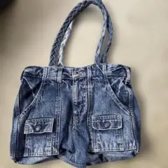 デニムショルダーバッグ