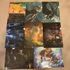 ファイナルファンタジー　ローソンクリアファイル8枚セット