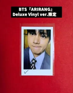 BTS ARIRANG Deluxe Vinyl 封入 フォトカード V テテ - メルカリ