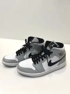 Nike Air Jordan 1 ライトスモークグレー MID 27.5cm