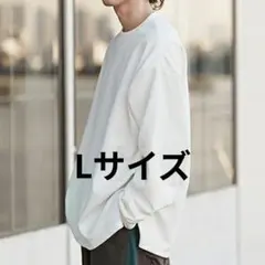 CAMBIOカンビオLサイズビックシルエットサイドスリットカットソーロンTシャツのサムネイル