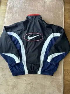 希少　白タグ　90s NIKE ナイキ　ヴィンテージ　ナイロンジャケット　訳あり