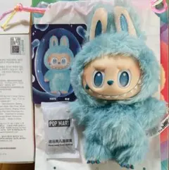 ②【正規品】POPMART ラブブ エナジー LABUBU HOPE ホープ 青