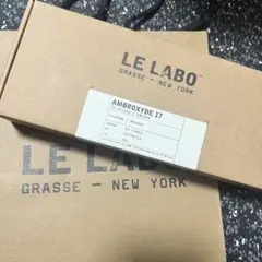 未開封LE LABO ルラボ　AMBROXYDE 17 インセンス　35本 お香