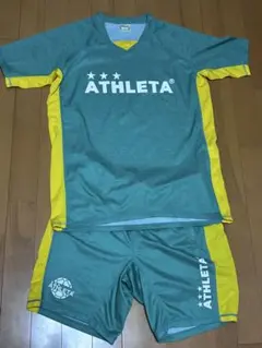 美品 アスレタ サッカーウェア 上下セット メンズ L プラシャツ ハーフパンツのサムネイル