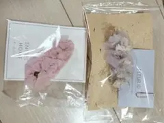 ヘアクリップ新品2つセット（スナイデルホーム＋ハンドメイド購入品）