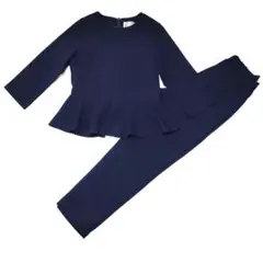 美品★Dress Lab セットアップ S ペプラムトップス・テーパードパンツ