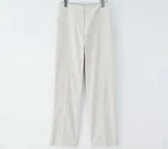 新品タグなし◯PLST リネンブレンド スリット パンツ S