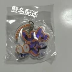 中日ドラゴンズ　野球ガチャ　松山選手　アクリルキーホルダー
