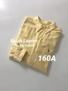 RalphLaurenオックスフォードボタンダウンシャツ160Aレディース'90