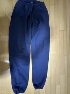 HANA ロゴパンツ ブラックMサイズ スウェットパンツ - メルカリ