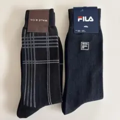 FILA MALE & CO. メンズソックス 2足セット