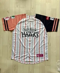 SoftBank HAWKS ピンクフルユニ Lサイズ + ポーチ セット - メルカリ