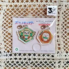 ポケモン モクロー アクリルマーカーチャーム