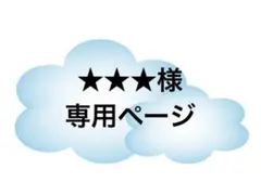 ★★★様専用ページ
