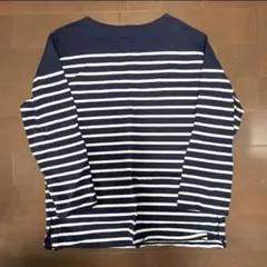 ユニクロ　ボーダーオーバーサイズＴ　トップス　コットン