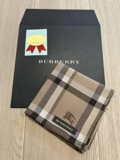 【新品未使用】 BURBERRY ハンカチ①